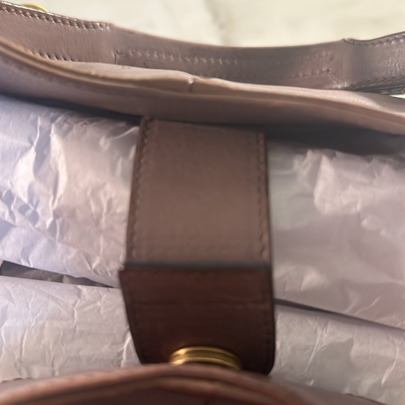 GUCCI Nude leather shopper bag - Picture 8 of 16